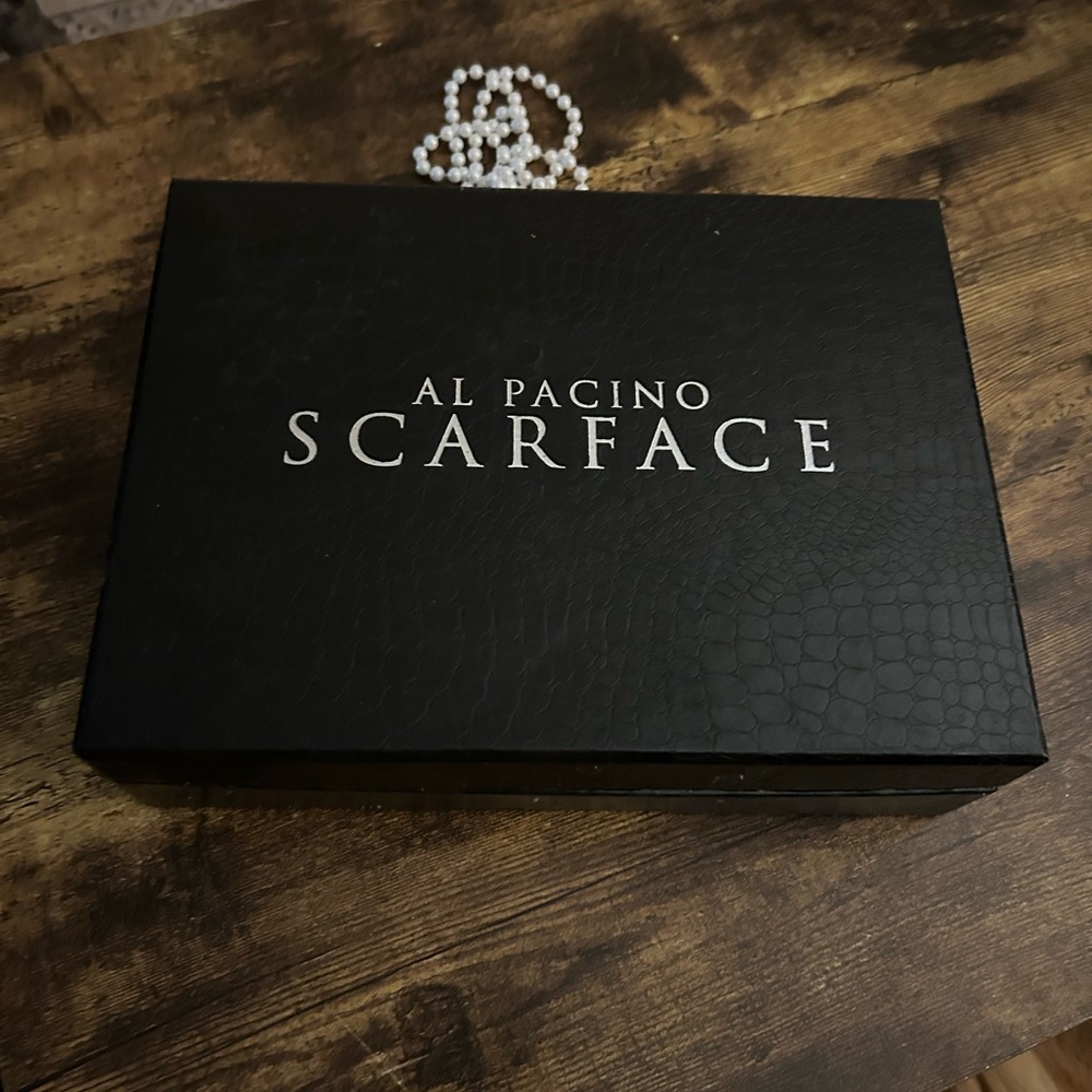 Scarface DVD in Black Case